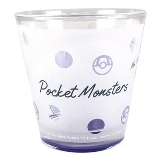 ShoPro Glass - Pokémon Pocket Monsters - Gengar No.094 Frosted with Dots Glass 180ml