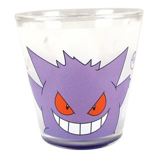ShoPro Glass - Pokémon Pocket Monsters - Gengar No.094 Frosted with Dots Glass 180ml