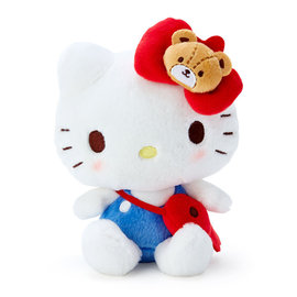 Sanrio Peluche - Sanrio Characters - Hello Kitty avec Sac Bandoulière Otomodachi Corde 8"