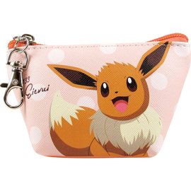 ShoPro Wallet - Pokémon Pocket Monsters - Eevee No.133 Small Triangle Coin Purse