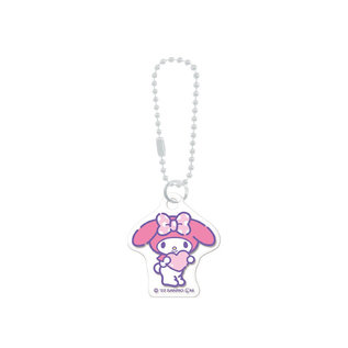 Crux Keychain - Sanrio Characters - Chibi My Melody with Heart Mini Charm Acrylic Kihoruda