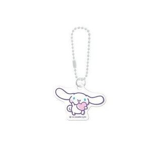 Crux Keychain - Sanrio Characters - Chibi Cinnamoroll with Heart Mini Charm Acrylic Kihoruda