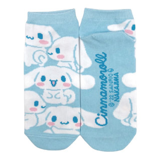 Nakajima Chaussettes - Sanrio Characters - Cinnamoroll Chirashi 1 Paire Courtes Chevilles 23-24cm