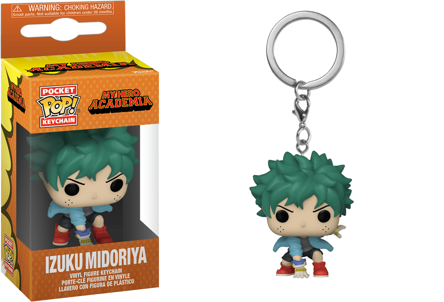 Funko Pocket Pop Keychain My Hero Academia Izuku Midoriya With G