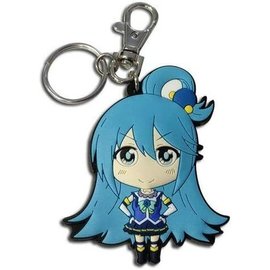 Great Eastern Entertainment Co. Inc. Porte-clés - Kono Suba! - Aqua Chibi en Caoutchouc