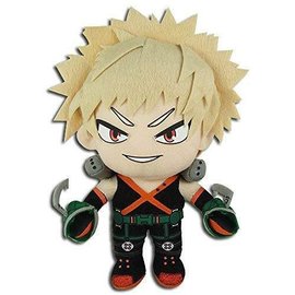 Great Eastern Entertainment Co. Inc. Peluche - My Hero Academia - Katsuki Bakugo Costume de Héro Sans Masque Chibi 8"