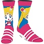 Bioworld Chaussettes - Sailor Moon Crystal - Chibi Sailor Moon Bleu et Rose 1 Paire Crew