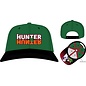 Bioworld Casquette - Hunter X Hunter - Logo Brodé Avec Gon et Killua Verte et Noire Snapback Ajustable