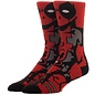 Bioworld Chaussettes - Marvel  Deadpool - Character Collection Rouge 1 Paire Crew