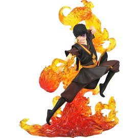 Diamond Toys Figurine - Avatar the Last Airbender - Zuko Fire Bender Gallery Diorama 10"