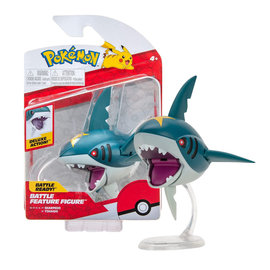Wicked Cool Toys Figurine - Pokémon - Sharpedo Deluxe Battle Feature 4.5"