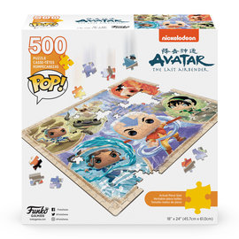 Funko Games Casse-tête - Avatar the Last Airbender - Avatar Team Funko Pop 500 pièces