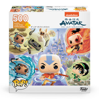 Funko Games Puzzle - Avatar the Last Airbender - Avatar Team Funko Pop 500 pieces