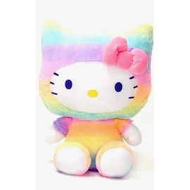 Fiesta Peluche - Sanrio Hello Kitty -  Hello Kitty Sorbet Arc-en-Ciel 12"