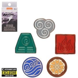 Loungefly Blind Box - Avatar: The Last Airbender - Enamel Pins of the Elements