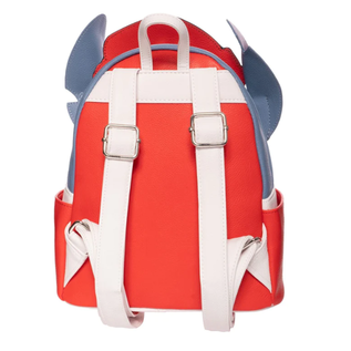 Loungefly Mini Backpack - Disney Lilo and Stitch - Stitch in Santa Claus Faux Leather *Entertainment Earth Exclusive*
