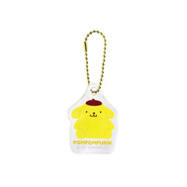 Crux Keychain - Sanrio Characters - Pompompurin Sitting Mini Charm Acrylic Kihoruda