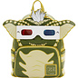Loungefly Mini Backpack - Gremlins - Funko Pop! Stripe With Glasses 3D Glow in the Dark Faux Leather
