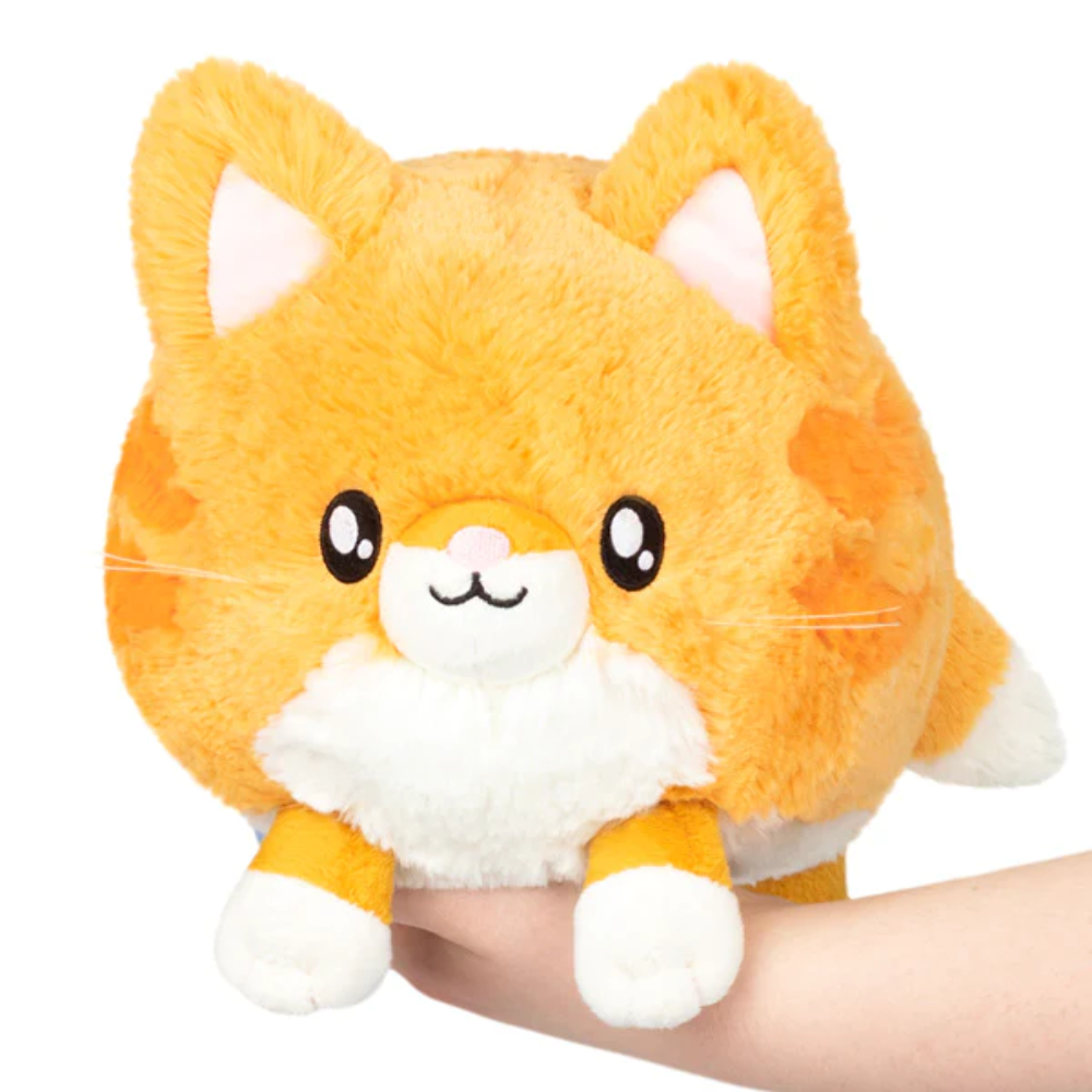 Plush Squishable Mini Ginger Tabby Baby Cat 7