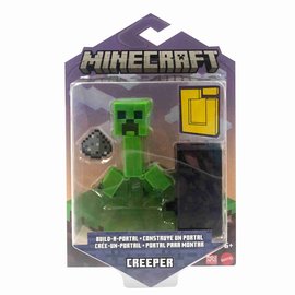 Mattel Figurine - Minecraft - Create-a-portal Creeper 3.25"