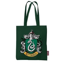 Half Moon Bay Tote Bag - Harry Potter - Slytherin Logo Green Fabric