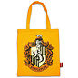 Half Moon Bay Tote Bag - Harry Potter - Hufflepuff Logo Poufsouffle Yellow Fabric