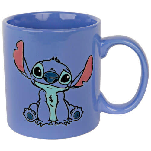 Tasse Disney Lilo & Stitch Stitch Assis Bleu 20oz Chez Rhox Geek Stop