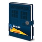 Half Moon Bay Carnet de Notes - Doctor Who - Tardis en Faux Cuir Bleu