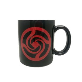 Bioworld Mug - Jujutsu Kaisen - School Symbol in Ceramic Black 16oz