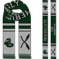 Bioworld Scarf - Harry Potter - Quidditch Team Slytherin Green and Gray Acrylic