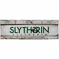 Spoontiques Desk Sign - Harry Potter - Slytherin on Stone Effect