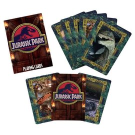 Aquarius Card Games - Jurassic Park - Logo