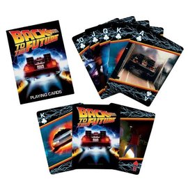 Aquarius Playing Cards - Back To The Future - Dolorean's Back