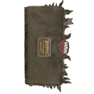 Loungefly Wallet - Harry Potter - Monster Book of Monsters Fake Fur and Faux Leather