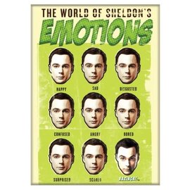 Ata-Boy Aimant - The Big Bang Theory - The World of Sheldon's Emotions