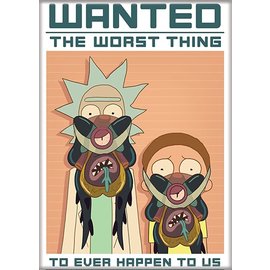 Ata-Boy Magnet - Rick and Morty - Wanted The Worst Thing That Ever Happen to us