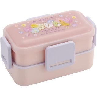 Skater Bento Box - Sanrio Sumikko Gurashi - "Day After Day We Have Fun In The Corner" with Two Compartments 600ml
