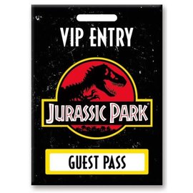 NMR Aimant - Jurassic Park - VIP Entry Guest Pass