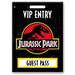 NMR Aimant - Jurassic Park - VIP Entry Guest Pass
