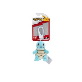 Jazwares Peluche - Pokémon - Squirtle avec Clip 3"