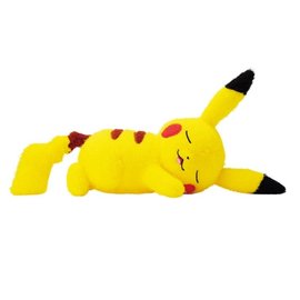 ShoPro Peluche - Pokémon Pocket Monsters - Pikachu Endormi Pelucheux 12"