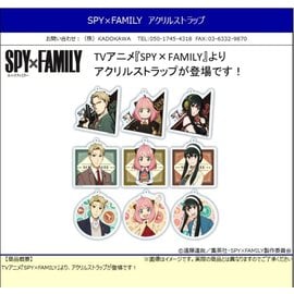 Kadokawa Blind Box - Spy X Family - Acrylic Keychain Kadokawa