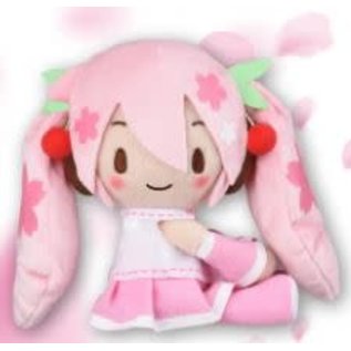 Banpresto Plush - Hatsune Miku 初音ミク- Attaching Sakura Miku Smiling 6"