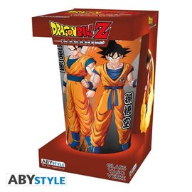 AbysSTyle Verre - Dragon Ball Z Kakarot - Goku et Vegeta Saiyan 14oz