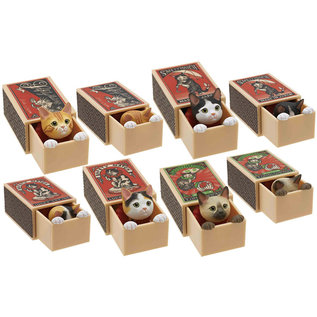 Kitan Club Blind Box - Kitan Club - Figurine Cat Cat Peek Matchbox
