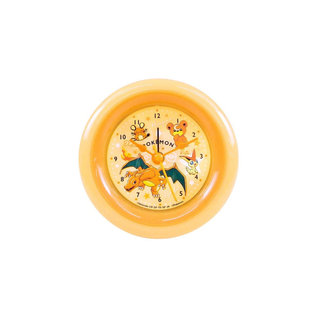 ShoPro Clock - Pokémon Pocket Monsters - "Orange Team" 9cm