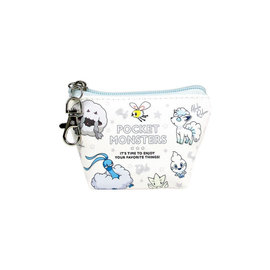 ShoPro Wallet - Pokémon Pocket Monsters - "White Team" Small Triangle Coin Pouch