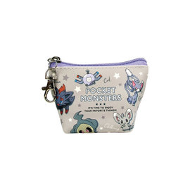 ShoPro Wallet - Pokémon Pocket Monsters - "Gray Team" Small Triangle Coin Pouch