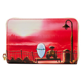 Loungefly Wallet - Disney Pixar Wall-E - Date Night - Wall-E and Eve In Front of Sunset