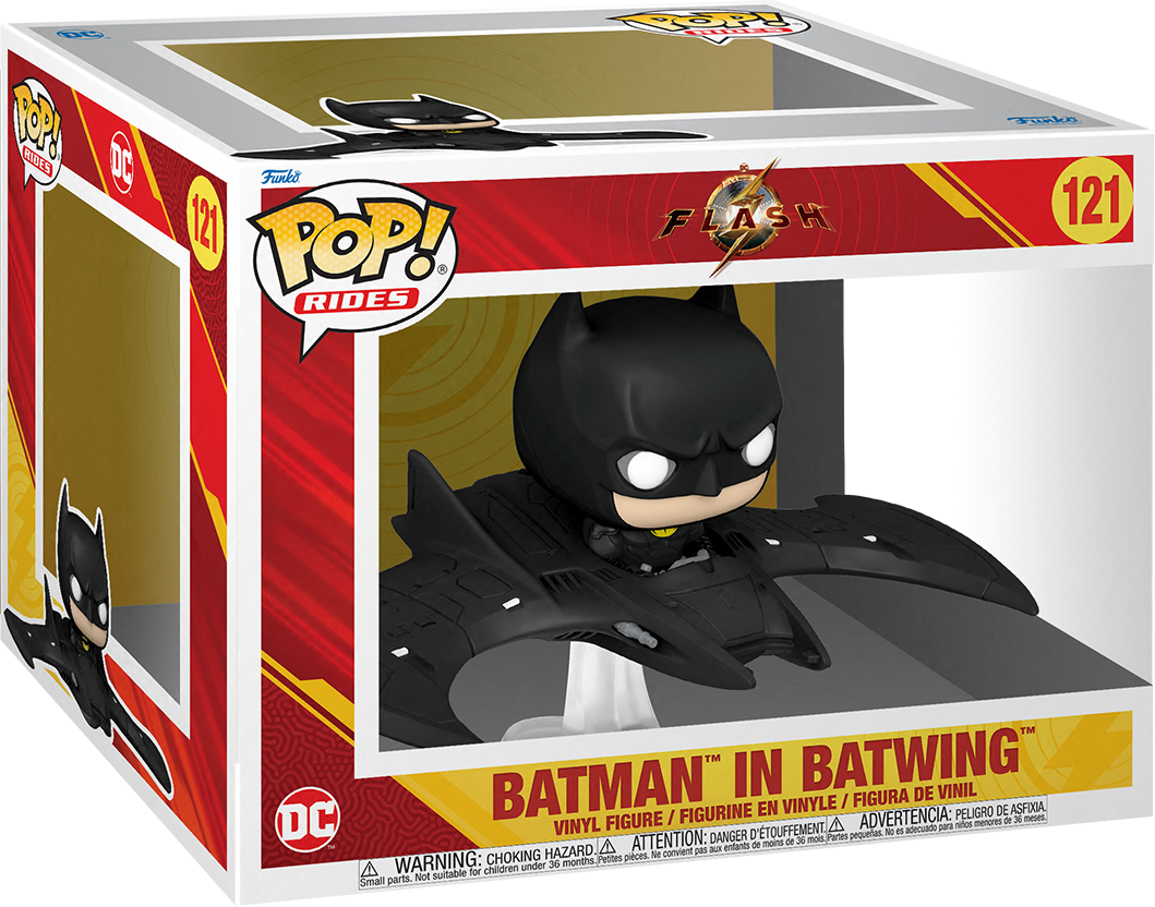 Funko Pop! Rides - DC Comics The Flash - Batman In Batwing 121 - Chez Rhox  Geek Stop
